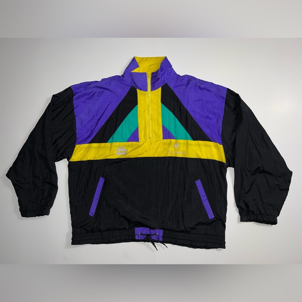 Vintage “All Canada” Pull-Over Windbreaker